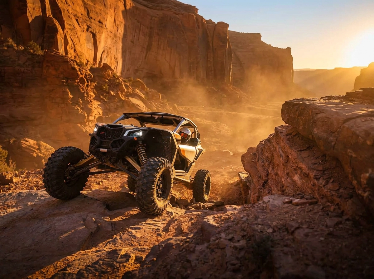 Poison Spider Mesa in Moab, Utah